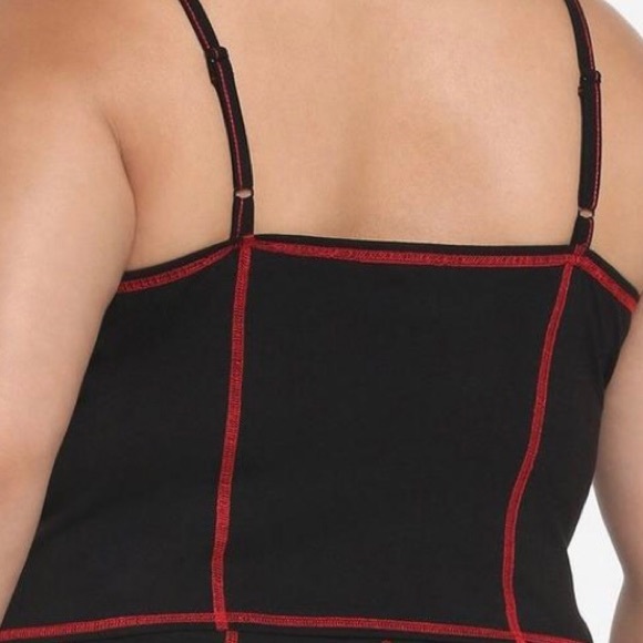 Hot topic contrast stitch tank top sz 2X NWT - Picture 2 of 8